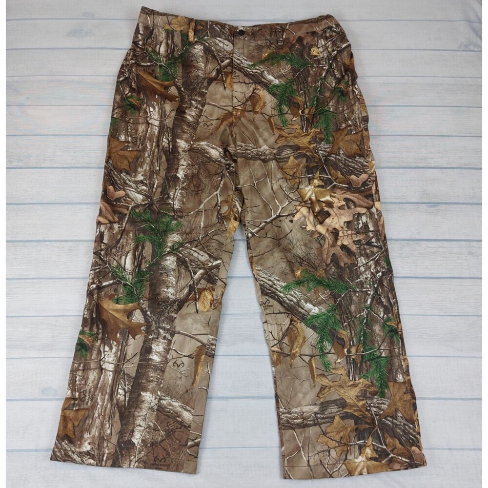 Rocky Realtree Xtra Camo Lined Pants Scent IQ Atomic Men's XL (40x29) No Pockets